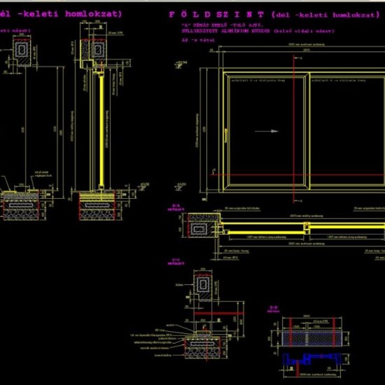 tervezés egyeztetés műszaki rajzok gyártásterv előkészítés ablakszerkesztés ajtószerkesztés AutoCAD Visual Window tervezőprogram tetőszerkesztés tetőterv ablakterv ajtóterv tervrajz